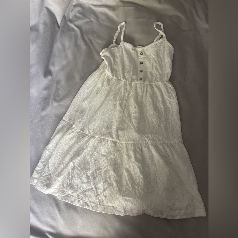 ROXY WHITE MINI DRESS! SIZE M!